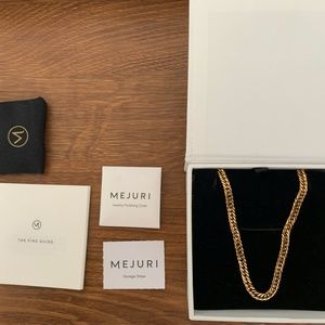 Mejuri "Double Curb" Chain necklace